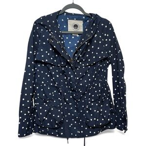 Daughters of the Liberation Navy Polka Dot Women's Rain Jacket